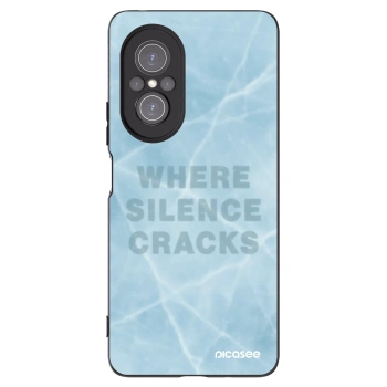 Picasee silikonowe czarne etui na Huawei Nova 9 SE - SILENCE
