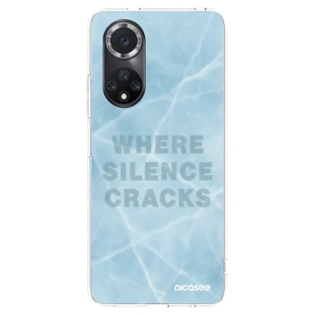 Picasee silikonowe przeźroczyste etui na Huawei Nova 9 SE - SILENCE