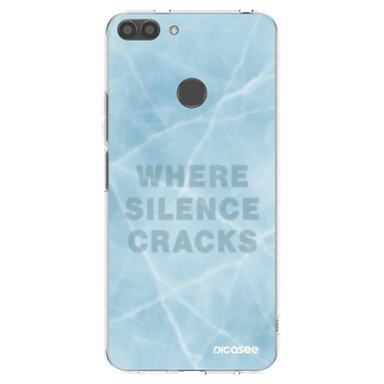Picasee silikonowe przeźroczyste etui na Huawei P Smart - SILENCE