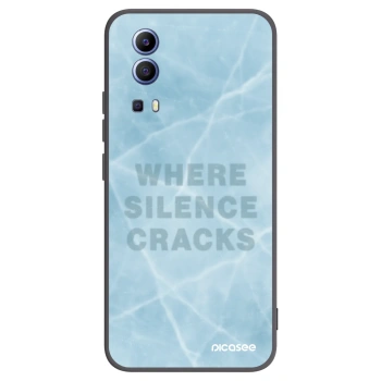 Picasee silikonowe czarne etui na Vivo Y52 5G - SILENCE