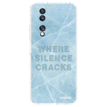 Picasee silikonowe przeźroczyste etui na Honor 70 - SILENCE