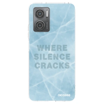 Picasee silikonowe przeźroczyste etui na Xiaomi Redmi 10 5G - SILENCE