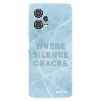 Picasee silikonowe przeźroczyste etui na Xiaomi Poco X5 - SILENCE