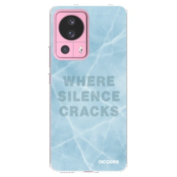 Picasee silikonowe przeźroczyste etui na Xiaomi 13 Lite - SILENCE