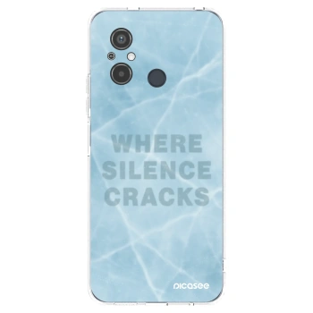 Picasee silikonowe przeźroczyste etui na Xiaomi Redmi 12C - SILENCE