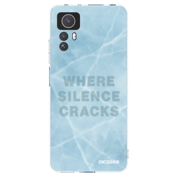 Picasee silikonowe przeźroczyste etui na Xiaomi Redmi Note 12S - SILENCE