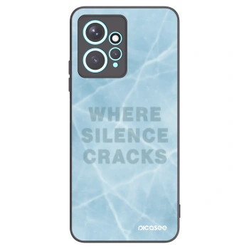 Picasee silikonowe czarne etui na Xiaomi Redmi Note 12 4G - SILENCE