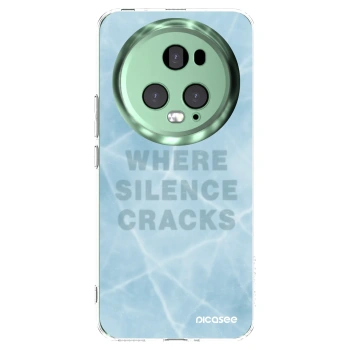 Picasee silikonowe przeźroczyste etui na Honor Magic5 Pro - SILENCE