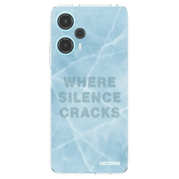 Picasee silikonowe przeźroczyste etui na Xiaomi Poco F5 - SILENCE
