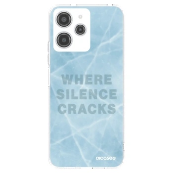 Picasee silikonowe przeźroczyste etui na Xiaomi Redmi 12 4G - SILENCE