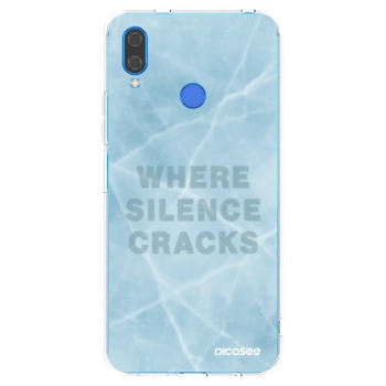 Picasee silikonowe przeźroczyste etui na Huawei Nova 3i - SILENCE