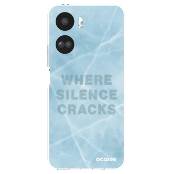 Picasee silikonowe przeźroczyste etui na Honor 90 Lite 5G - SILENCE