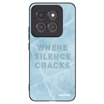 Picasee silikonowe czarne etui na Xiaomi 14 Pro - SILENCE