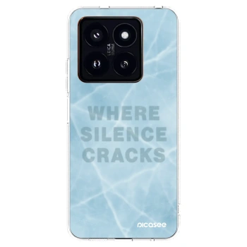 Picasee silikonowe przeźroczyste etui na Xiaomi 14 Pro - SILENCE