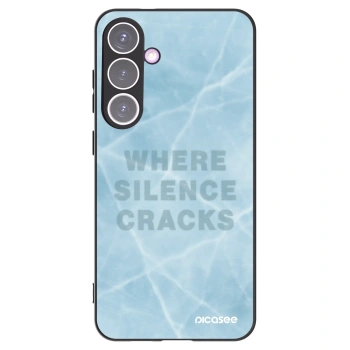 Picasee silikonowe czarne etui na Samsung Galaxy S24+ S926B 5G - SILENCE