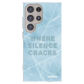 Picasee silikonowe przeźroczyste etui na Samsung Galaxy S24 Ultra S928B 5G - SILENCE