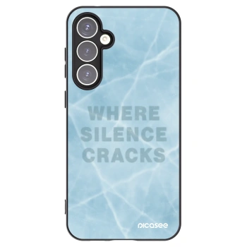 Picasee silikonowe czarne etui na Samsung Galaxy S23 FE S711B - SILENCE