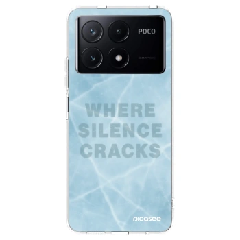 Picasee silikonowe przeźroczyste etui na Xiaomi Poco X6 Pro - SILENCE