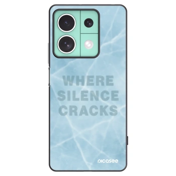 Picasee silikonowe czarne etui na Xiaomi Redmi Note 13 5G - SILENCE