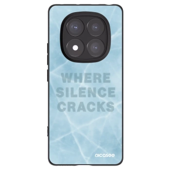 Picasee silikonowe czarne etui na Xiaomi Redmi Note 14 Pro 5G - SILENCE