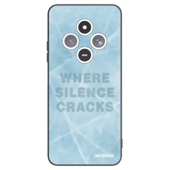 Picasee silikonowe czarne etui na Xiaomi Redmi 14C - SILENCE