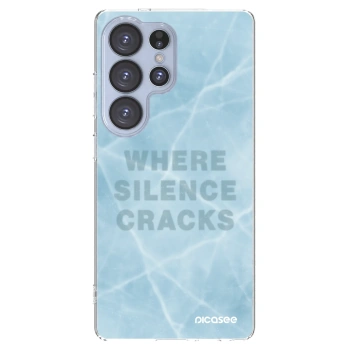 Picasee silikonowe przeźroczyste etui na Samsung Galaxy S25 Ultra 5G - SILENCE