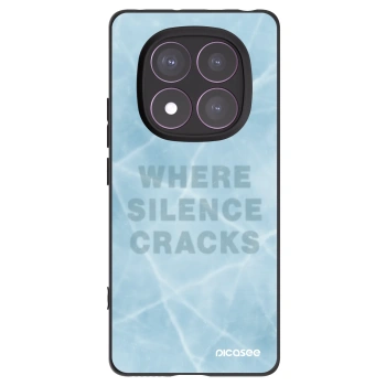 Picasee silikonowe czarne etui na Xiaomi Redmi Note 14 Pro 4G - SILENCE