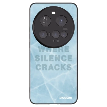 Picasee silikonowe czarne etui na Xiaomi 15 Ultra - SILENCE