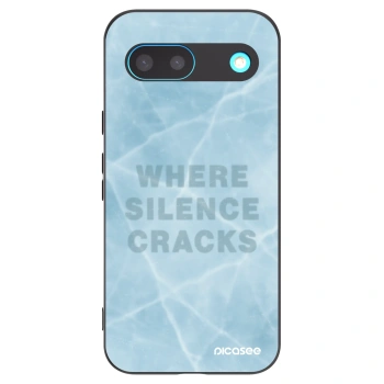Picasee silikonowe czarne etui na Google Pixel 8 - SILENCE