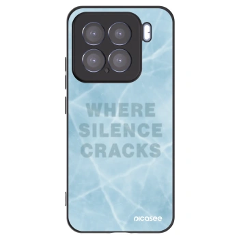 Picasee silikonowe czarne etui na Xiaomi 15 - SILENCE
