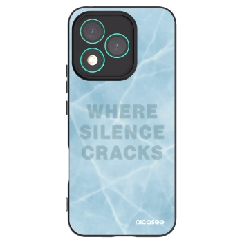 Picasee silikonowe czarne etui na Honor 400 Lite 5G - SILENCE