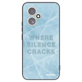 Picasee silikonowe czarne etui na Honor 400 5G - SILENCE