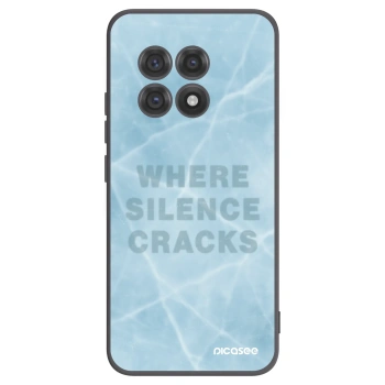 Picasee silikonowe czarne etui na OnePlus 13R 5G - SILENCE