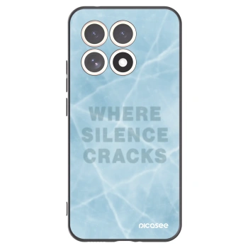 Picasee silikonowe czarne etui na Xiaomi 15T - SILENCE