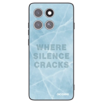 Picasee silikonowe czarne etui na Motorola Edge 60 Fusion - SILENCE