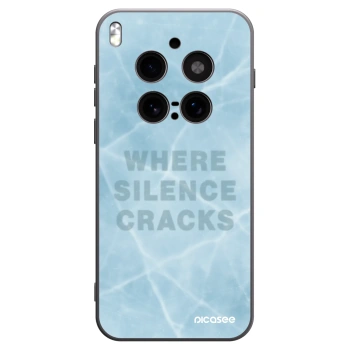Picasee silikonowe czarne etui na Vivo X300 Pro - SILENCE