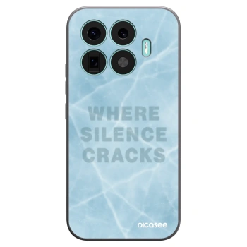 Picasee silikonowe czarne etui na Xiaomi 17T - SILENCE