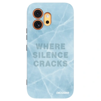 Picasee silikonowe czarne etui na Honor 600 - SILENCE