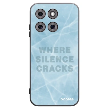 Picasee silikonowe czarne etui na Motorola Moto G77 - SILENCE