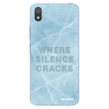 Picasee silikonowe przeźroczyste etui na Xiaomi Redmi 7A - SILENCE