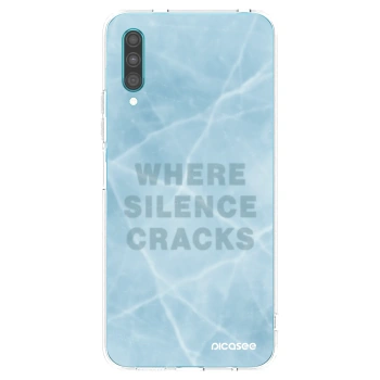Picasee silikonowe przeźroczyste etui na Samsung Galaxy A30s A307F - SILENCE