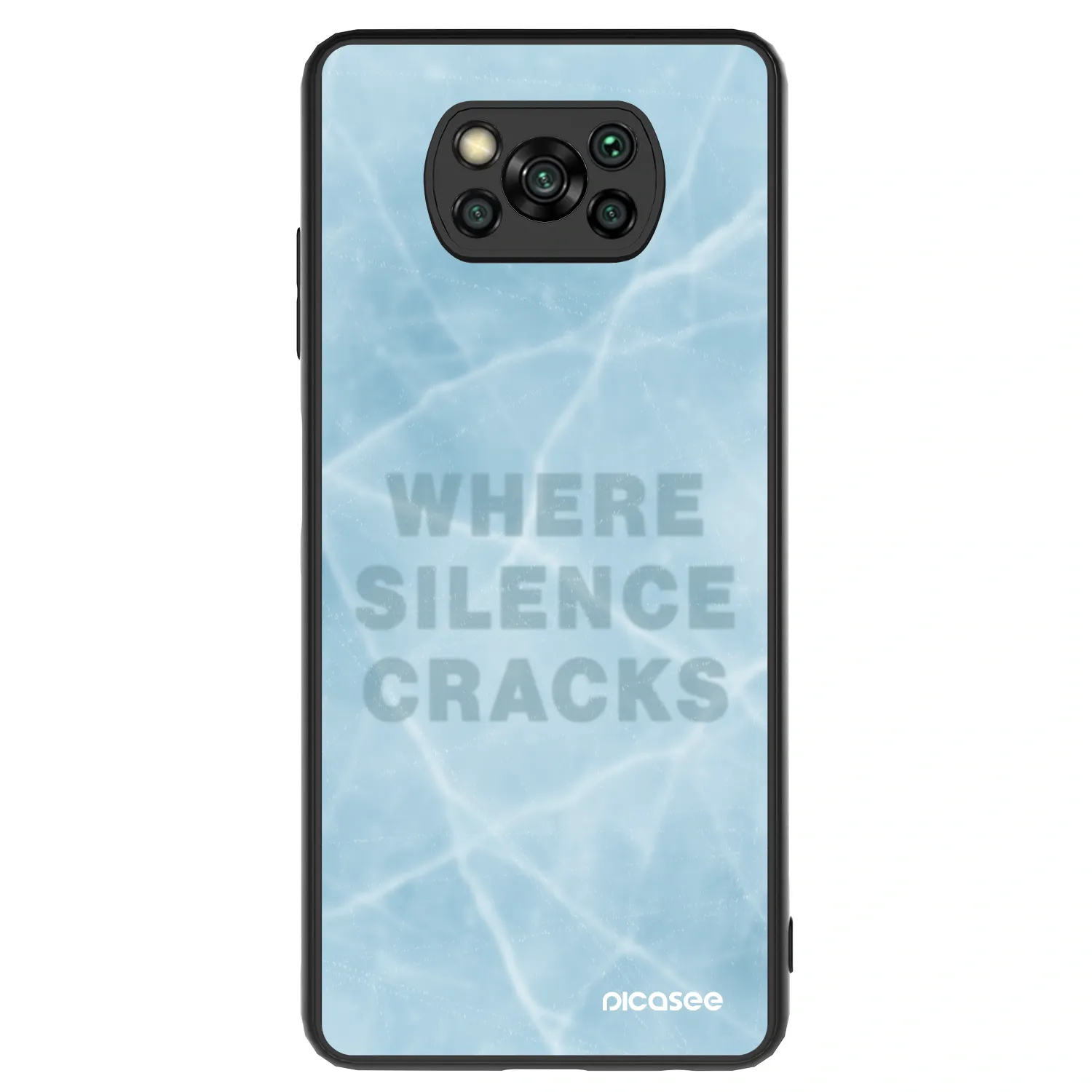 Picasee ULTIMATE CASE na Xiaomi Poco X3 - SILENCE