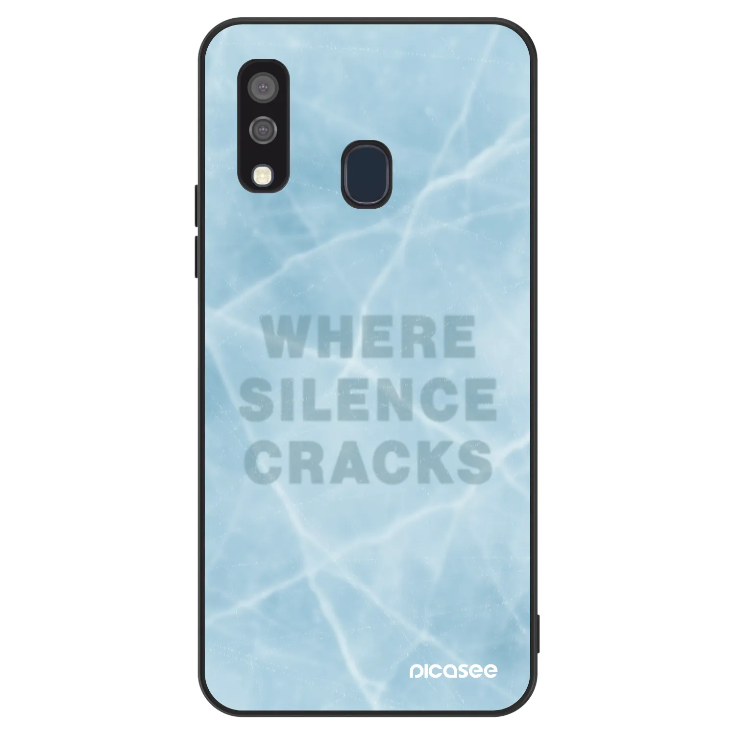 Picasee ULTIMATE CASE na Samsung Galaxy A40 A405F - SILENCE