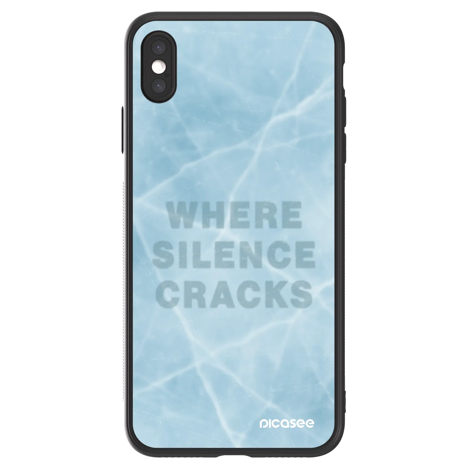 Picasee ULTIMATE CASE na Apple iPhone XS Max - SILENCE