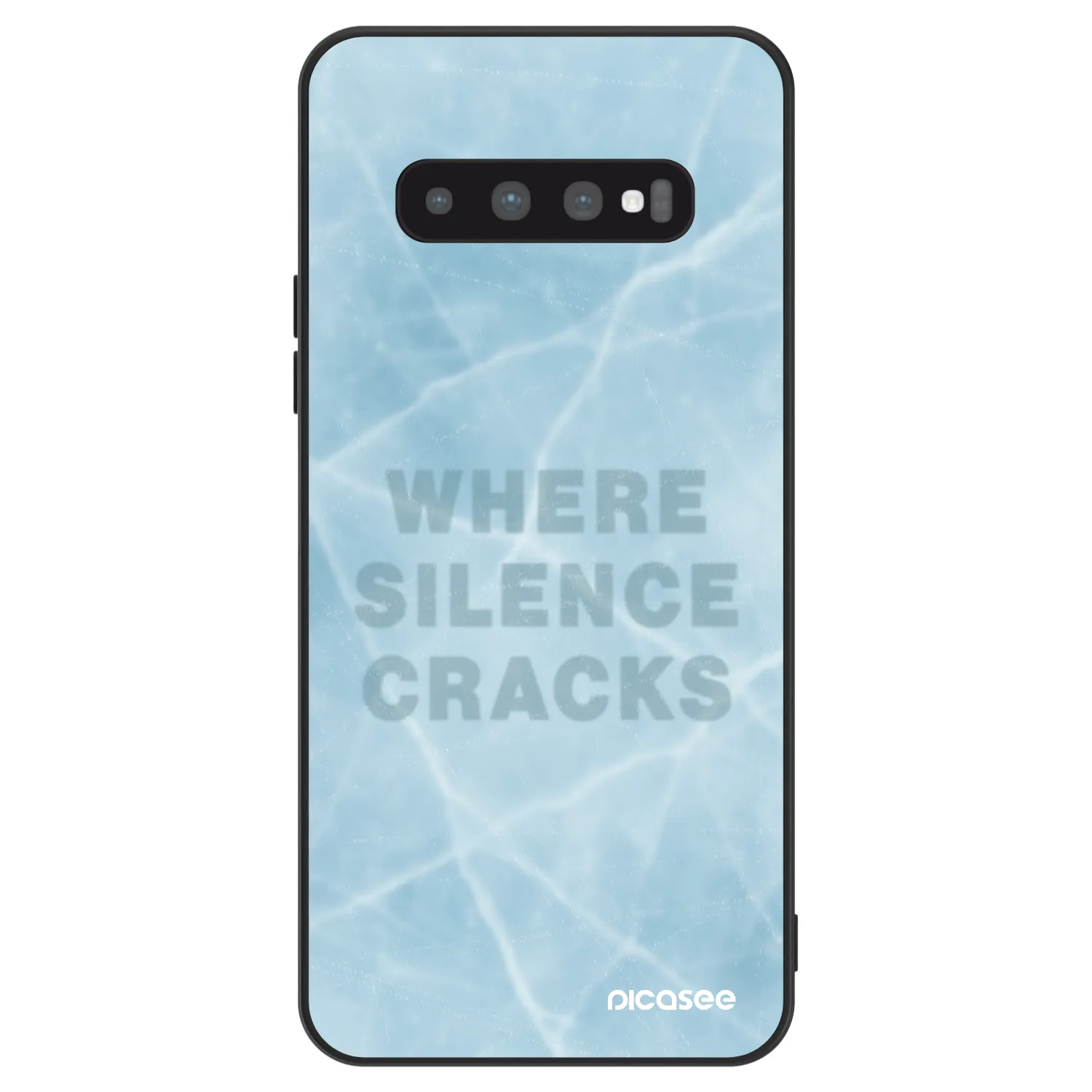 Picasee ULTIMATE CASE na Samsung Galaxy S10 G973 - SILENCE