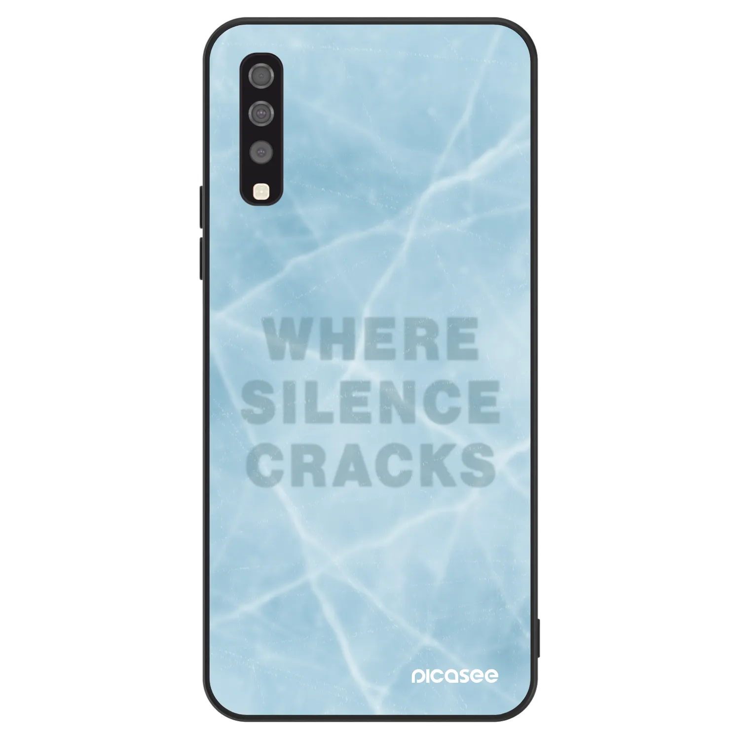Picasee ULTIMATE CASE na Samsung Galaxy A70 A705F - SILENCE