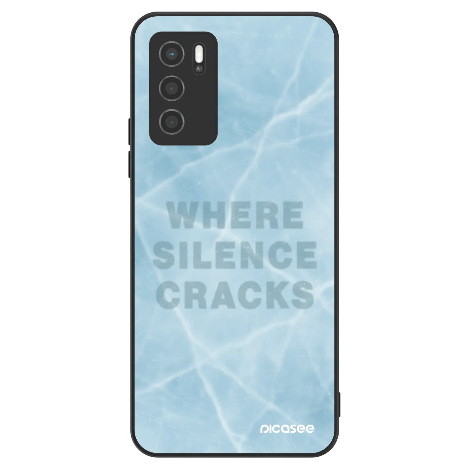 Picasee ULTIMATE CASE na OPPO A16s - SILENCE