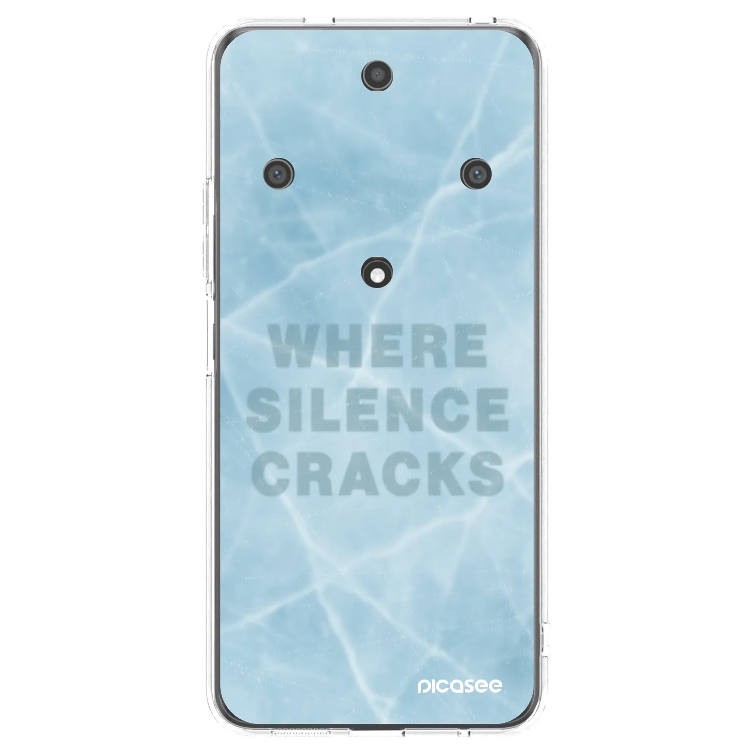 Picasee silikonowe przeźroczyste etui na Honor Magic5 Lite 5G - SILENCE