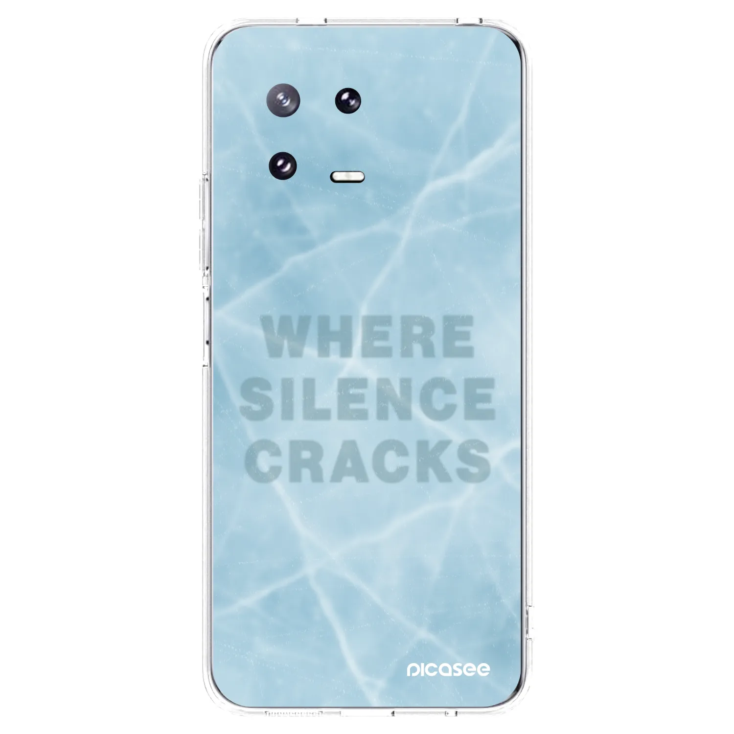 Picasee silikonowe przeźroczyste etui na Xiaomi 13 Pro - SILENCE