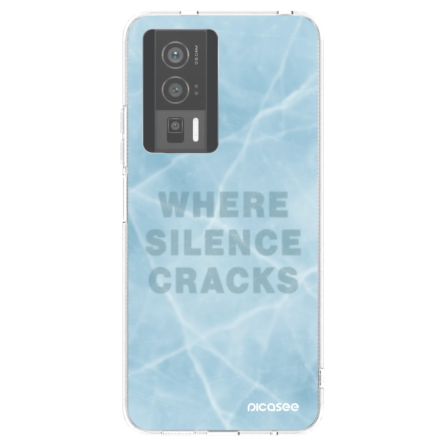 Picasee silikonowe przeźroczyste etui na Xiaomi Poco F5 Pro 5G - SILENCE